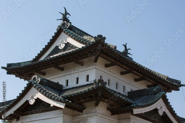 Fototapeta 弘前城　上層階