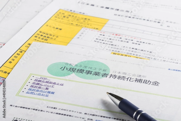 Obraz 小規模事業者持続化補助金