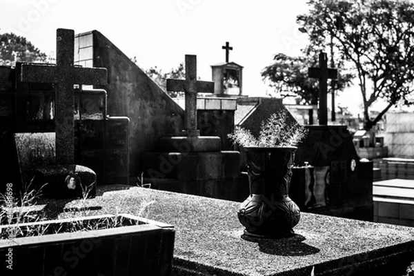 Obraz ancient cemetery