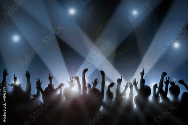 Fototapeta Wiwatujący tłum