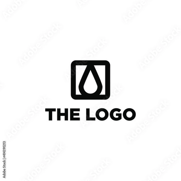 Fototapeta Abstract Geometric Logo Concept Vector. Abstract Simple Logo Template.