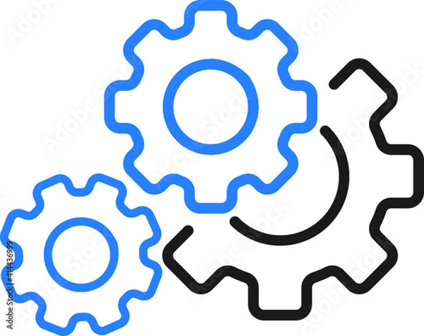 Fototapeta Setting icon