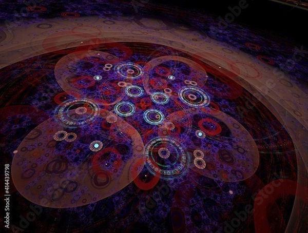 Fototapeta Imaginatory fractal background Image