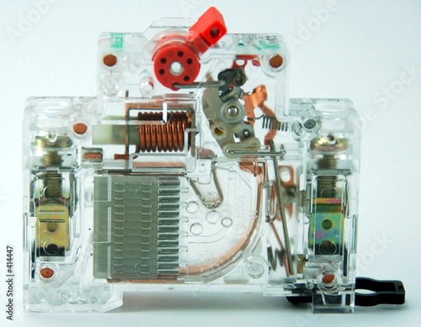 Obraz transparent circuit breaker