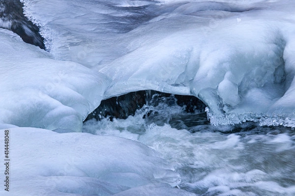 Obraz ice on the river