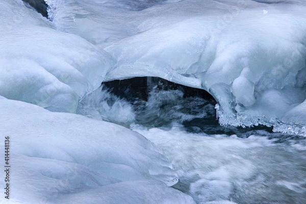 Obraz ice on the river