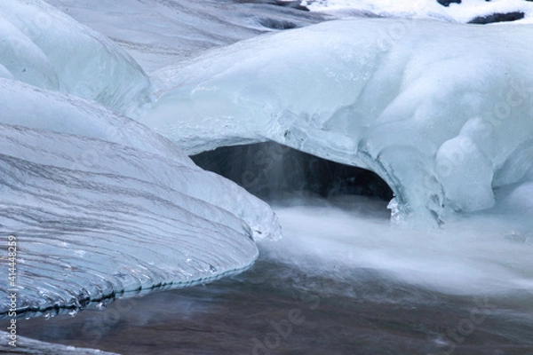 Obraz ice on the river