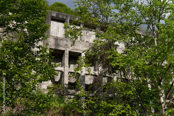 Obraz cross in the cemetery