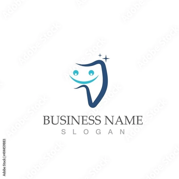 Obraz Dental logo Template vector illustration