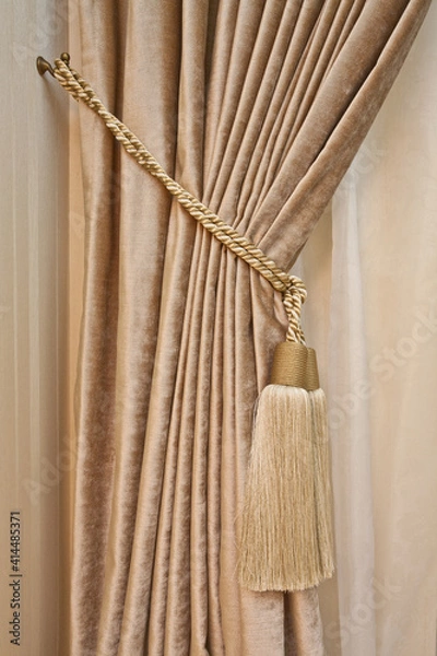 Obraz Luxury curtain