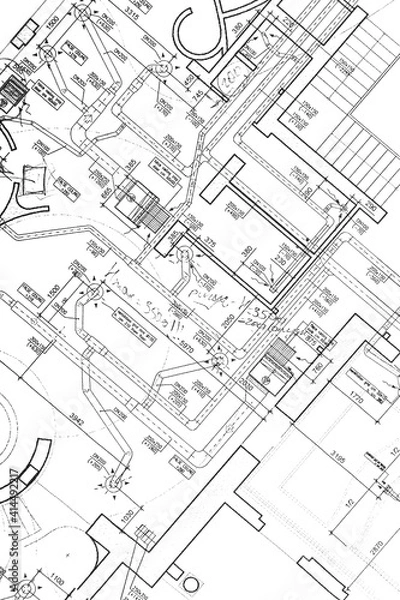 Obraz part of architectural project