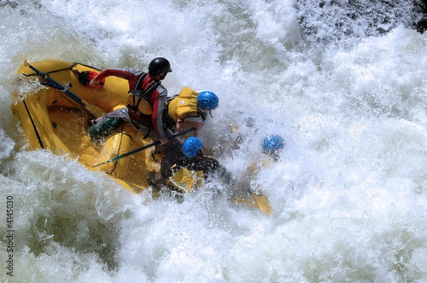 Obraz Rafting klasy V.