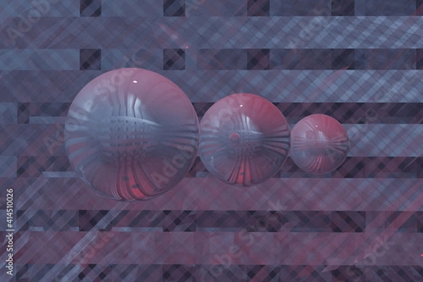 Fototapeta background with balls