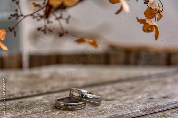 Fototapeta Weddingring