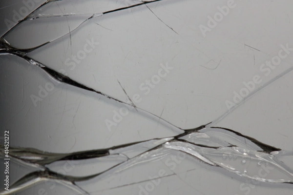 Fototapeta broken glass background