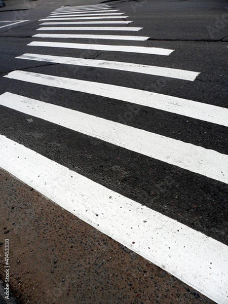 Obraz pedestrian crossing, crosswalk