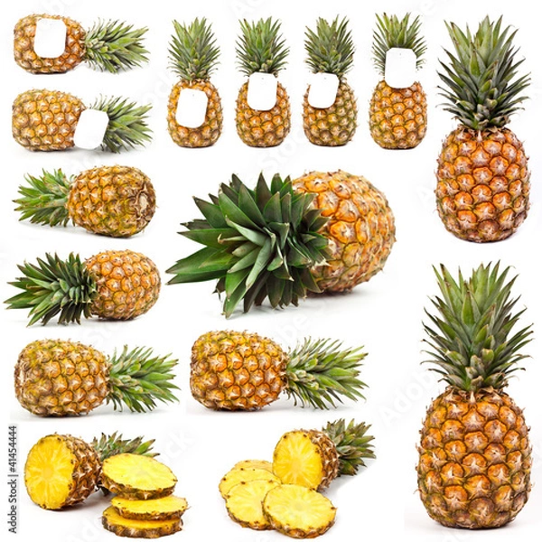 Fototapeta pineapple from all sides