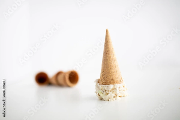 Obraz upside down ice cream cone