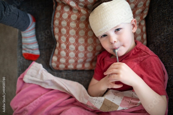 Obraz caring for a sick patient