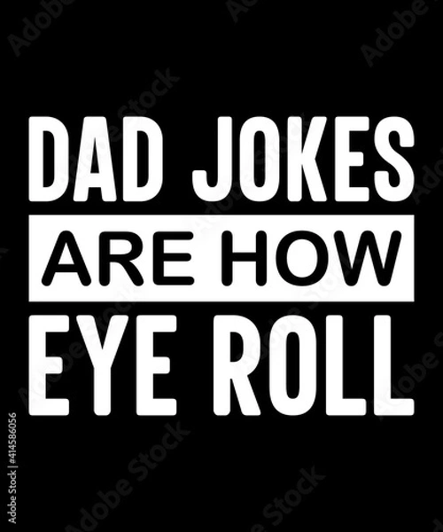 Fototapeta Father typography quote design for awesome dad for gift card, banner, vector, t-shirt, poster, print, label