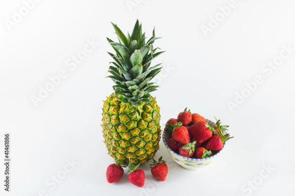 Obraz Pineapple and Strawberries
