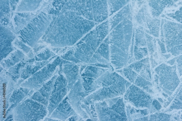 Fototapeta Close up of ice structure