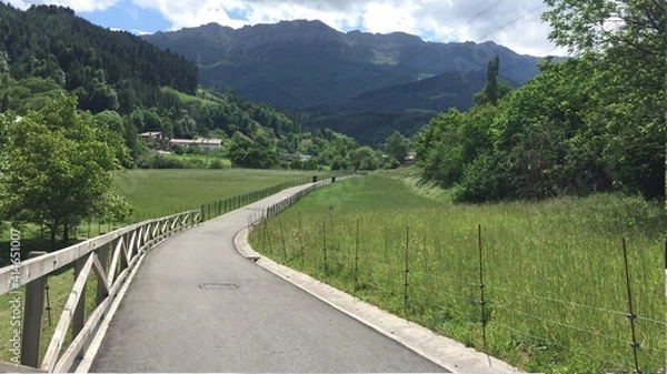 Obraz road to the mountains