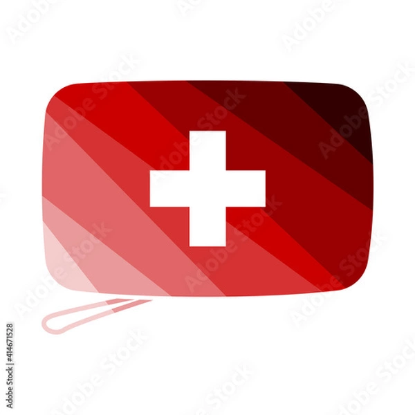 Obraz Alpinist First Aid Kit Icon