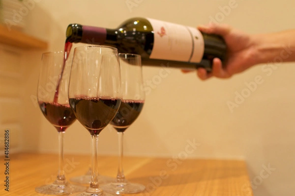 Fototapeta ワイン