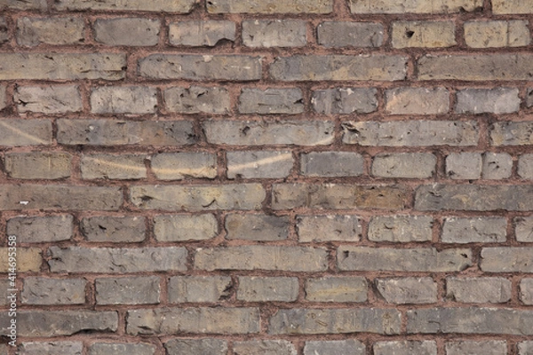 Obraz Background with many yellow bricks