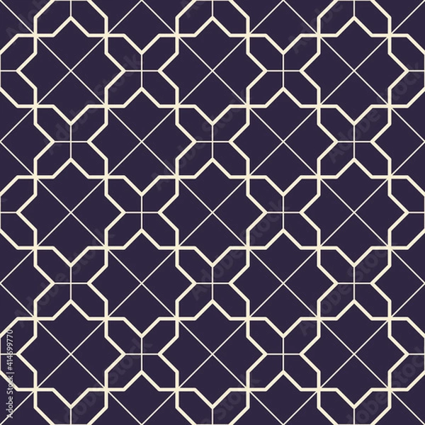 Obraz Art deco seamless pattern background.