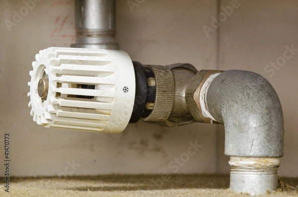 Fototapeta Dirty Termostat