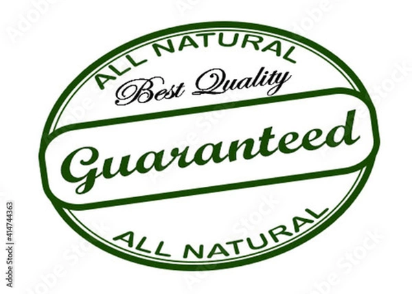 Obraz All natural guaranteed