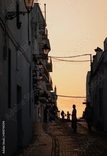 Obraz street at night