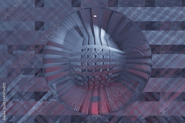 Obraz abstract metal ball background