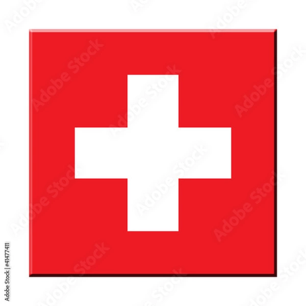 Obraz Drapeau suisse