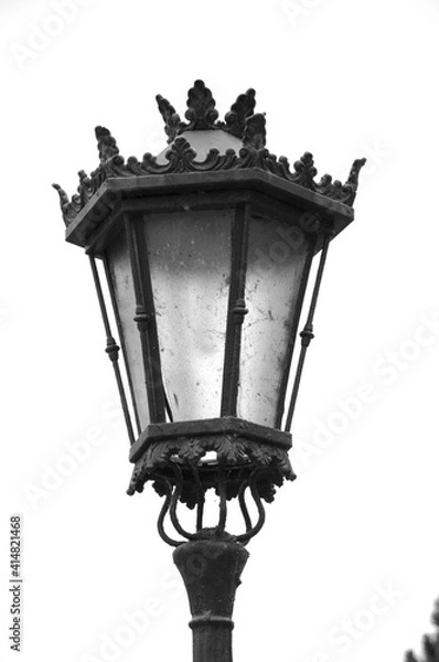 Obraz old street lamp