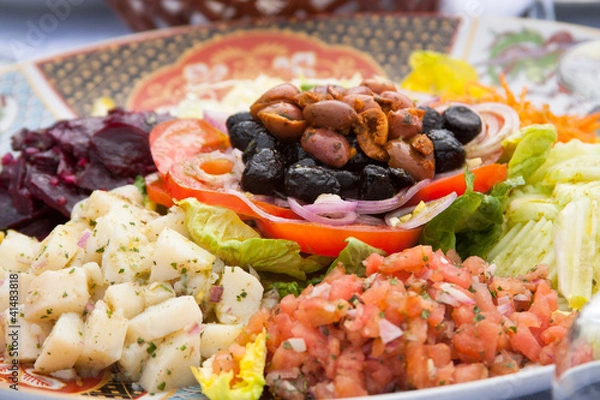 Obraz Morrocan salad