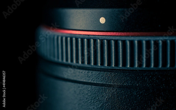 Obraz camera lens close up