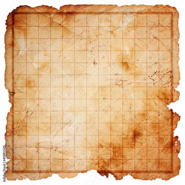 Fototapeta blank pirate treasure map