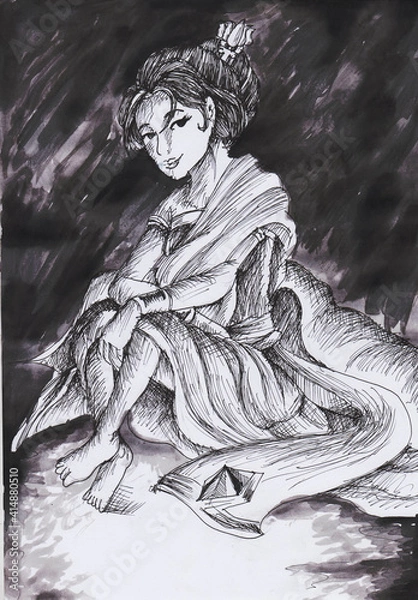 Obraz angel in the dark