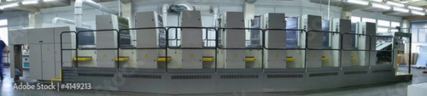 Fototapeta Printing house