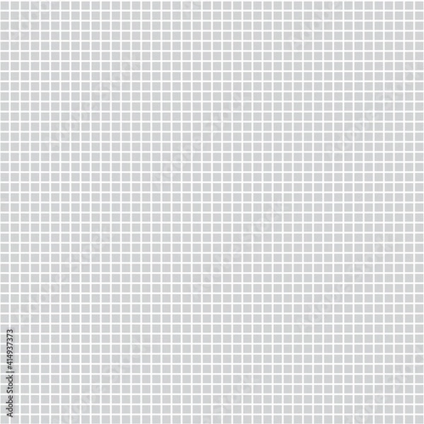 Fototapeta pattern with gray squares on white background