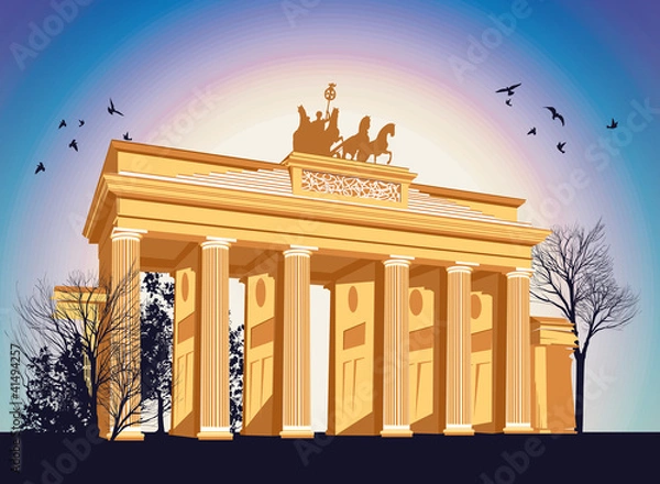 Obraz Brandenburg gate
