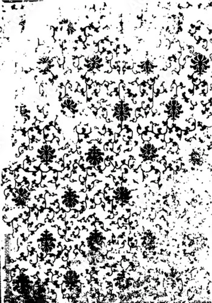 Obraz distressed pattern for carpets and background