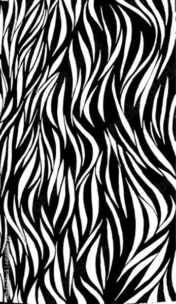 Fototapeta black and white distressed pattern