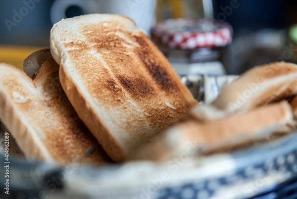 Obraz Toast for breakfast