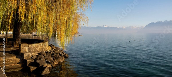 Obraz Herbswt am Genfersee