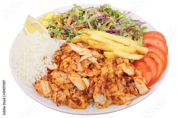 Fototapeta Usługa kurczaka