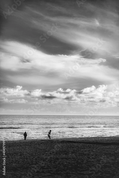 Obraz Mare d'inverno